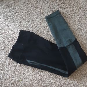 Black n gray leggings
